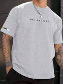 Camiseta Los Angeles Detalhe Manga - Ninbus