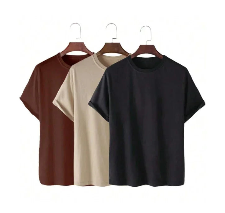 Conjunto 3 Camisetas Básicas - Ninbus