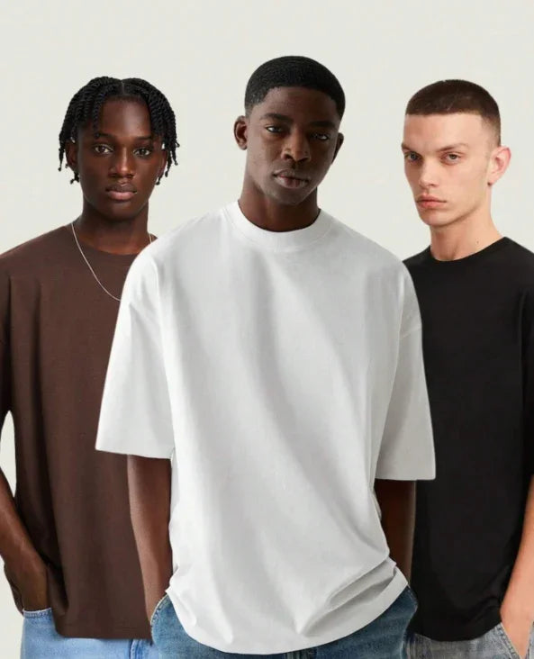 Conjunto 3 Camisetas Oversized - Ninbus