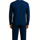 Pijama Masculino Clássico Azul Marinho