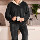 Pijama Masculino em Plush com Capuz