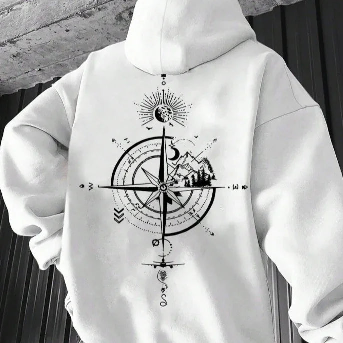Moletom Unissex Streetwear Bússola