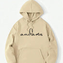 Moletom Masculino Essential com Capuz e Estampa Minimalista