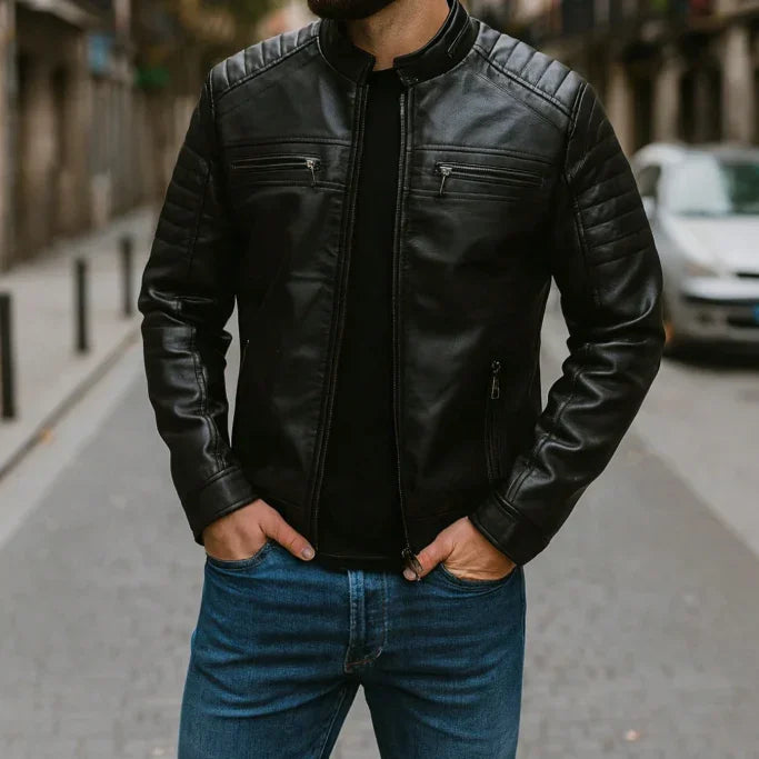 Jaqueta Masculina A&T Black Rider