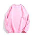 Moletom Cor Sólida sem Capuz - Ninbus