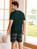 Pijama Curto Bermuda Xadrez - Ninbus