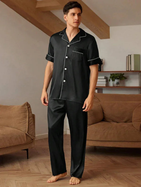 Pijama Poliéster Manga Curta - Ninbus