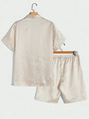 Pijama Tecido Curto Listrado - Ninbus