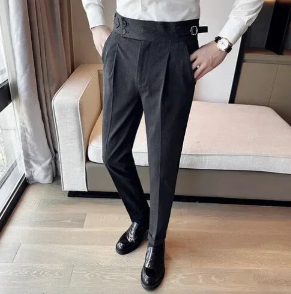 Calça Masculina Formal de Cintura Alta - Ninbus