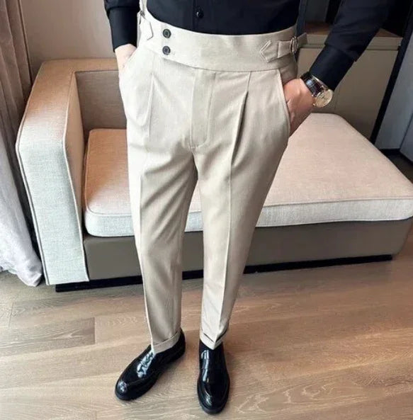 Calça Masculina Formal de Cintura Alta - Ninbus