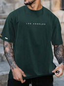 Camiseta Los Angeles Detalhe Manga - Ninbus