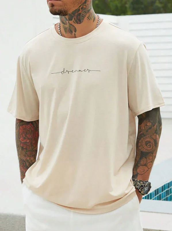 Camiseta Masculina Dreamer 100% algodão - Ninbus