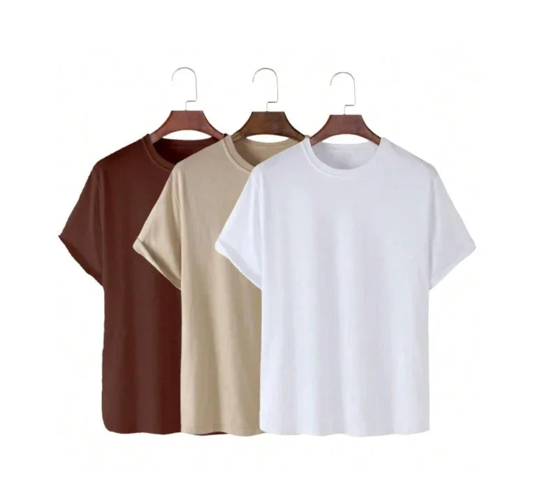 Conjunto 3 Camisetas Básicas - Ninbus
