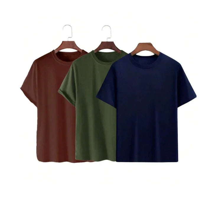 Conjunto 3 Camisetas Básicas - Ninbus