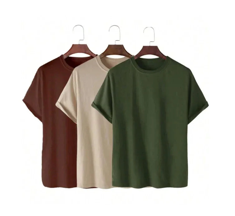 Conjunto 3 Camisetas Básicas - Ninbus
