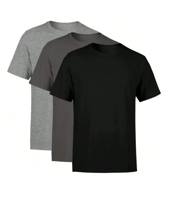 Conjunto 3 Camisetas Escuras Premium - Ninbus