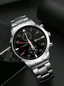 Conjunto Relógio Geneva e Duas Pulseiras - Ninbus