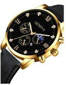 Conjunto Relógio Geneva e Uma Pulseira - Ninbus