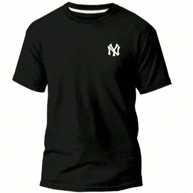 Camiseta Masculina Estampada NY