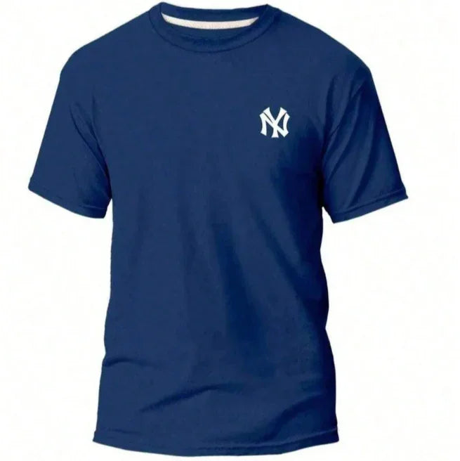 Camiseta Masculina Estampada NY