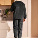 Pijama Masculino em Plush com Capuz