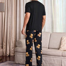 Pijama Masculino Estampa de Urso