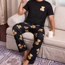 Pijama Masculino Estampa de Urso