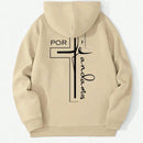 Moletom Masculino Essential com Capuz e Estampa Minimalista