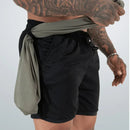 Bermuda Masculina 2 em 1 Performance Dry