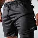 Bermuda Masculina 2 em 1 Performance Dry