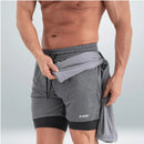 Kit 4 Bermudas Masculinas Performance Dry 2 em 1