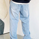 Calça Jeans Baggy Unissex Balloon Fit