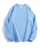 Moletom Cor Sólida sem Capuz - Ninbus