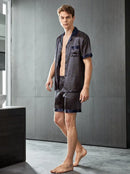 Pijama Cetim Curto com Pontilhado - Ninbus